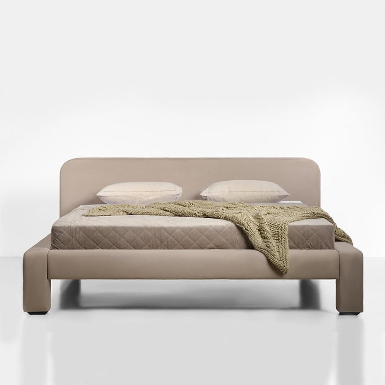 Contemporary bed by Faina
Design: Victoriya Yakusha
Material: textiles, foamrubber, sintepon
Dimensions: 192 x 232 x 93 cm 
Weight: 120 kg

Other sizes available.


 
In search of new-old design messages, Victoria Yakusha conducted a study