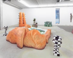 Contemporary Bed 'Epidrome' by Touche-Touche