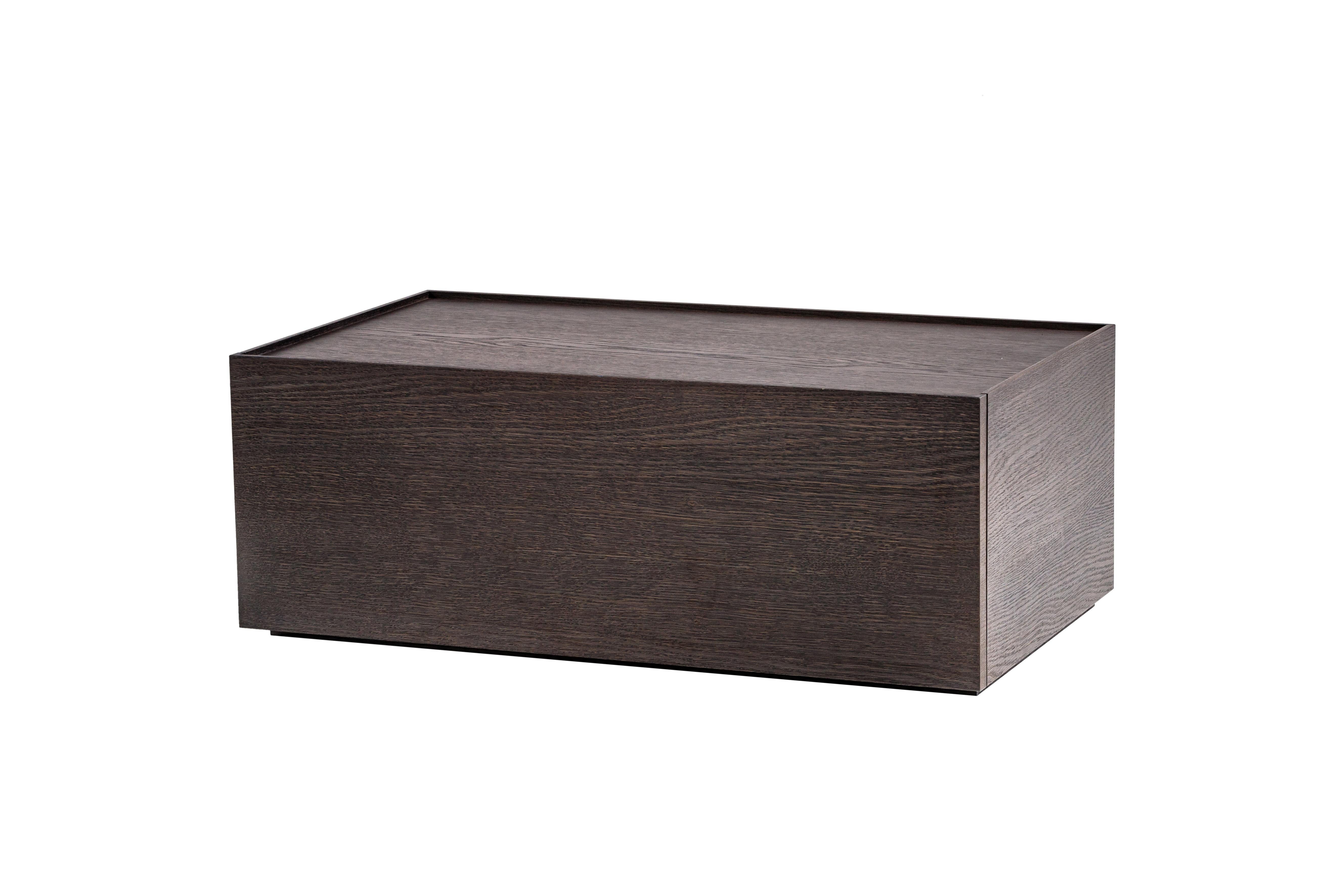 Contemporary Nachttisch 'Minimalista' aus Holz von Palo Nero im Angebot 5