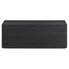 Mesilla de noche contemporánea 'Minimalista' de madera de Palo Nero