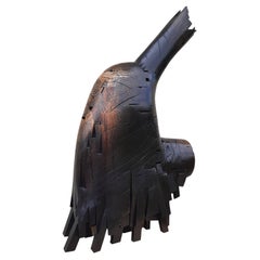 Scultura contemporanea in legno di faggio Drifter 12 di Valery Pchelin