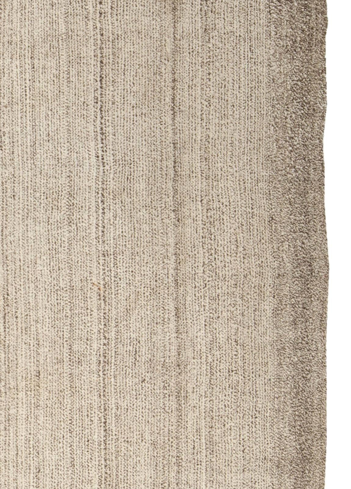 Contemporary Beige and Brown Persian Kilim Wool Rug by Doris Leslie Blau For Sale 2