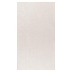 Contemporary Beige and White High-Low Knotted Rug von Doris Leslie Blau