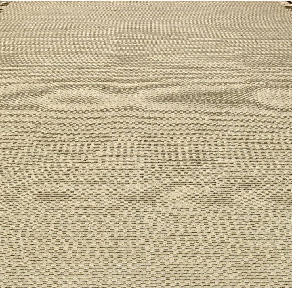 Contemporary Beige Flat-Weave Wool Rug by Doris Leslie Blau In New Condition For Sale In New York, NY