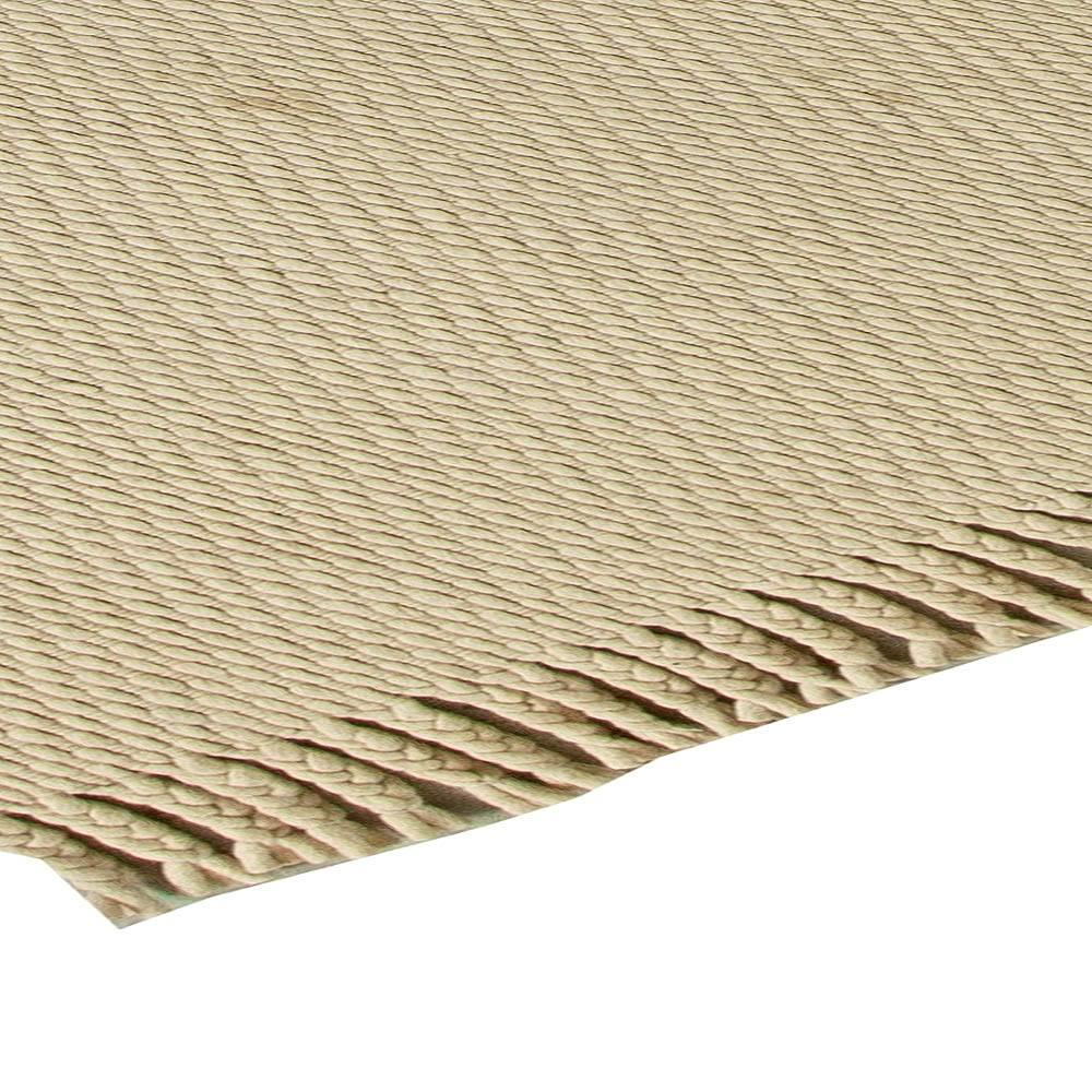 Contemporary Beige Flat-Weave Wool Rug by Doris Leslie Blau For Sale 2