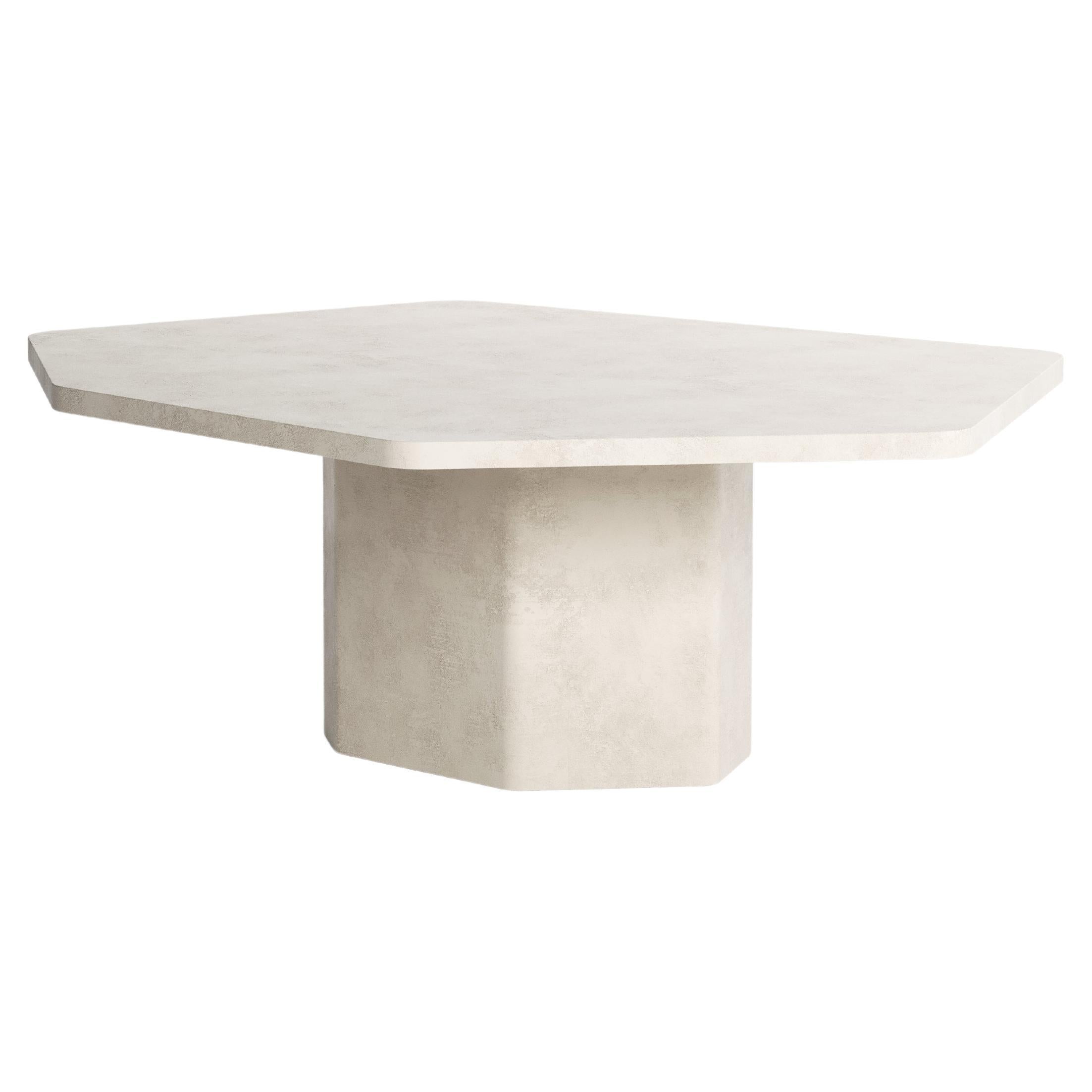 Contemporary Beige Palmer 189 cm long Dining Table by Armand & Francine For Sale