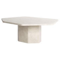 Contemporary Beige Palmer 189 cm long Dining Table by Armand & Francine