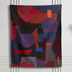 Contemporary Belgian Patchwork Tapestry