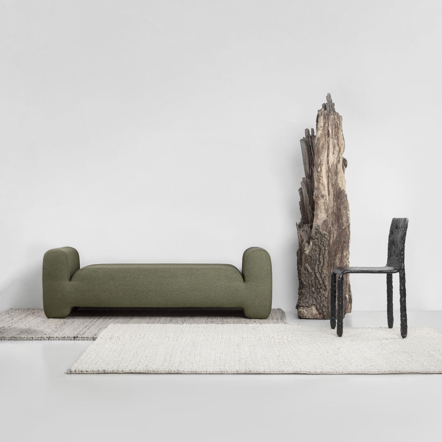 Modern Contemporary Bench by FAINA For Sale