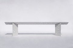 Zeitgenössische Bank „Liang 1“ aus Terrazzo, von Bentu Design