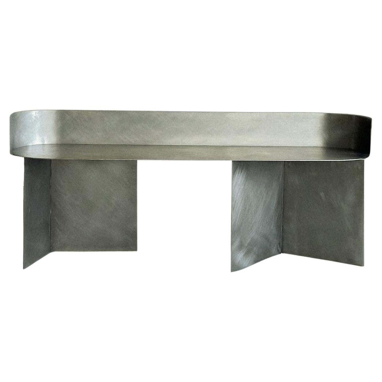 Contemporary Bench Stainless Steel Aspe 120