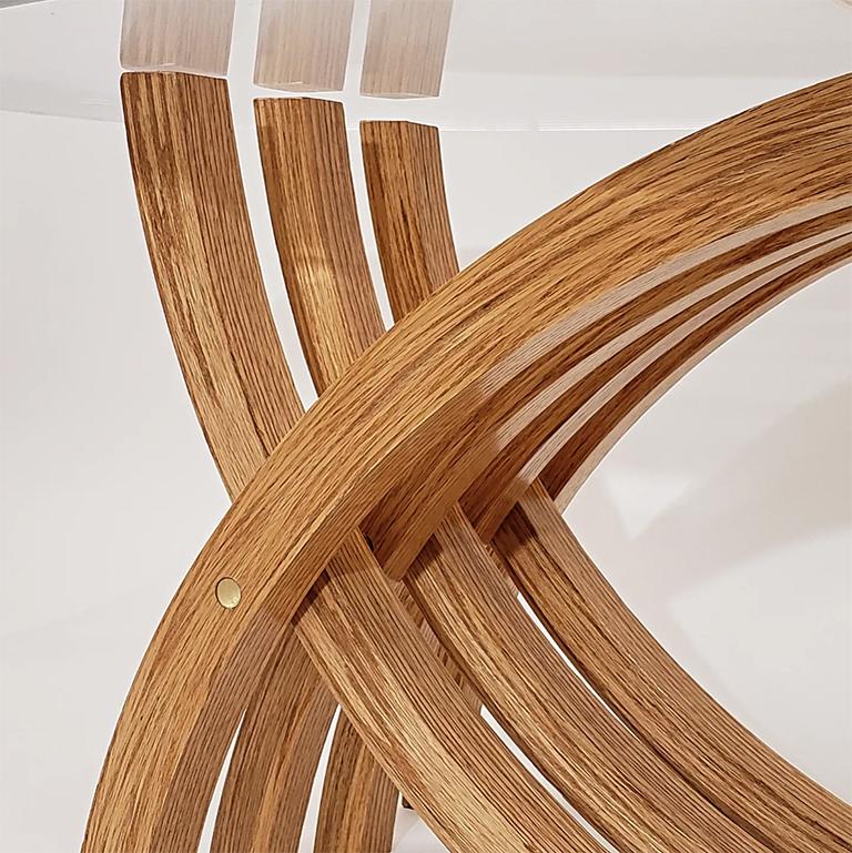 Fait main Table basse contemporaine en Bent Wood par Jason Robinson en vente