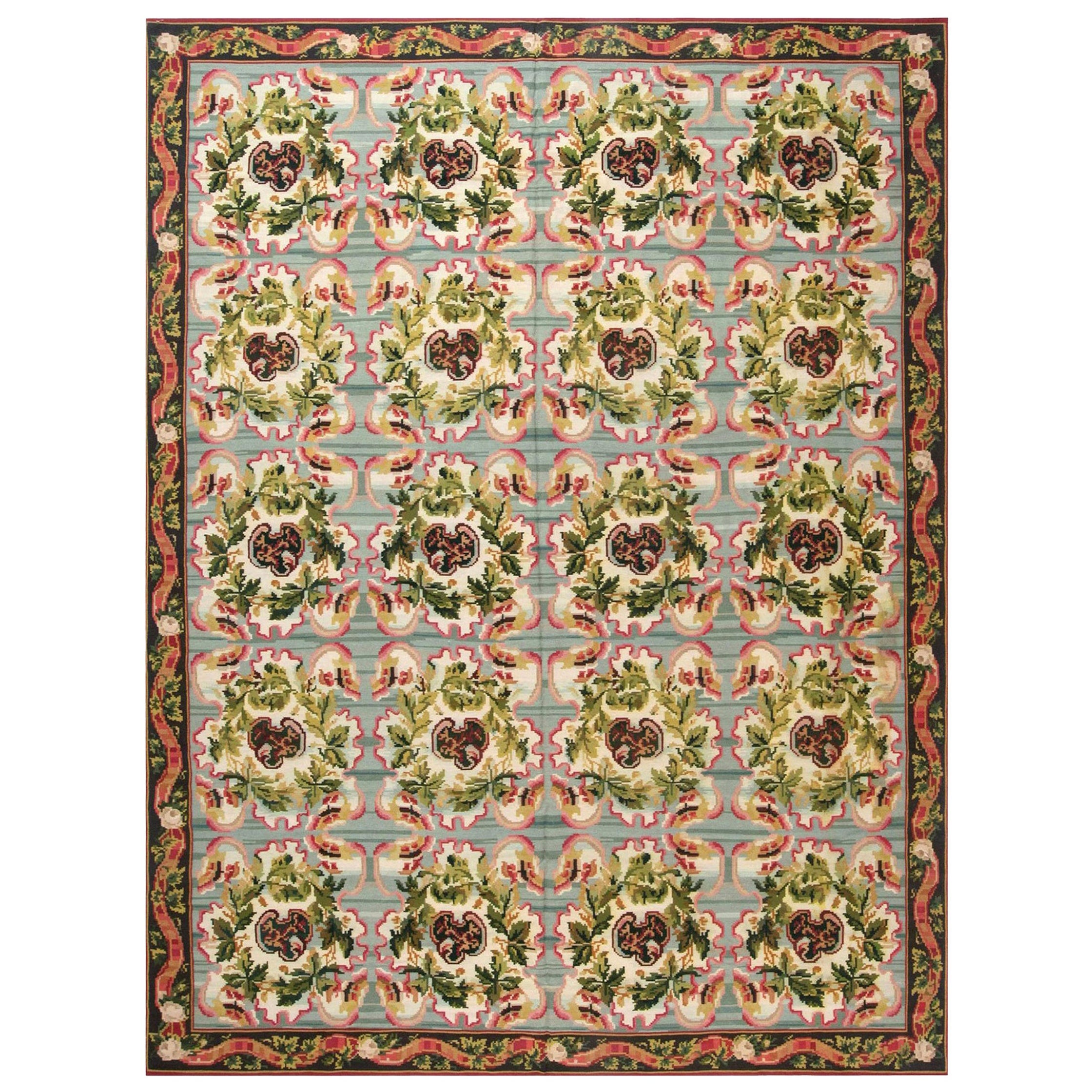Contemporary Bessarabian Design Handmade Wool Rug by Doris Leslie Blau