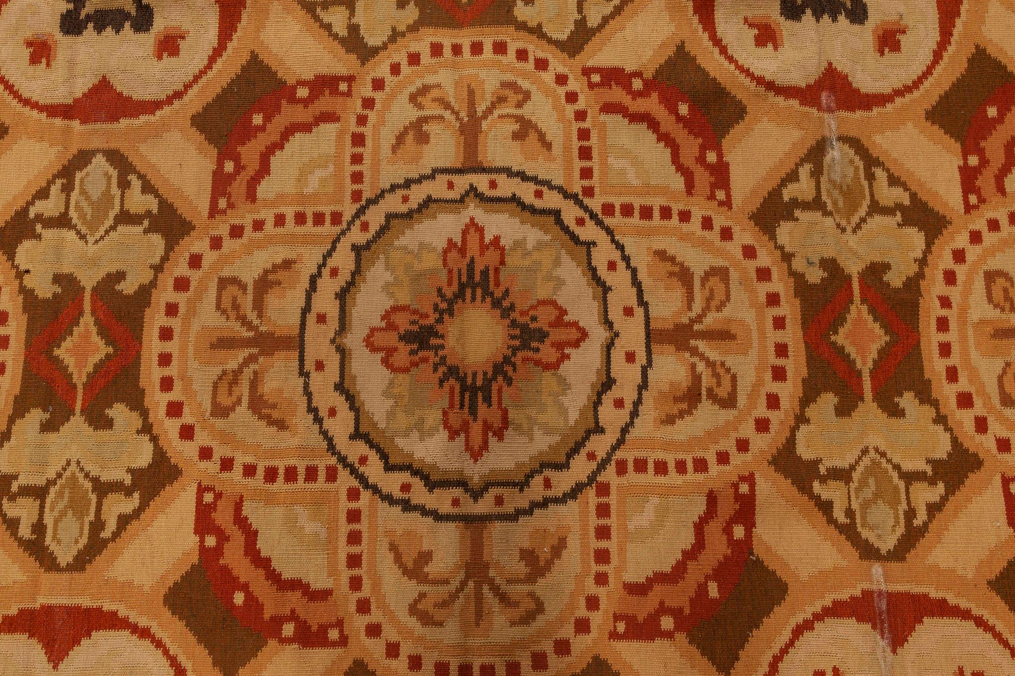 Hand-Knotted Contemporary Bessarabian Inspired Design Handmade Rug by Doris Leslie Blau For Sale