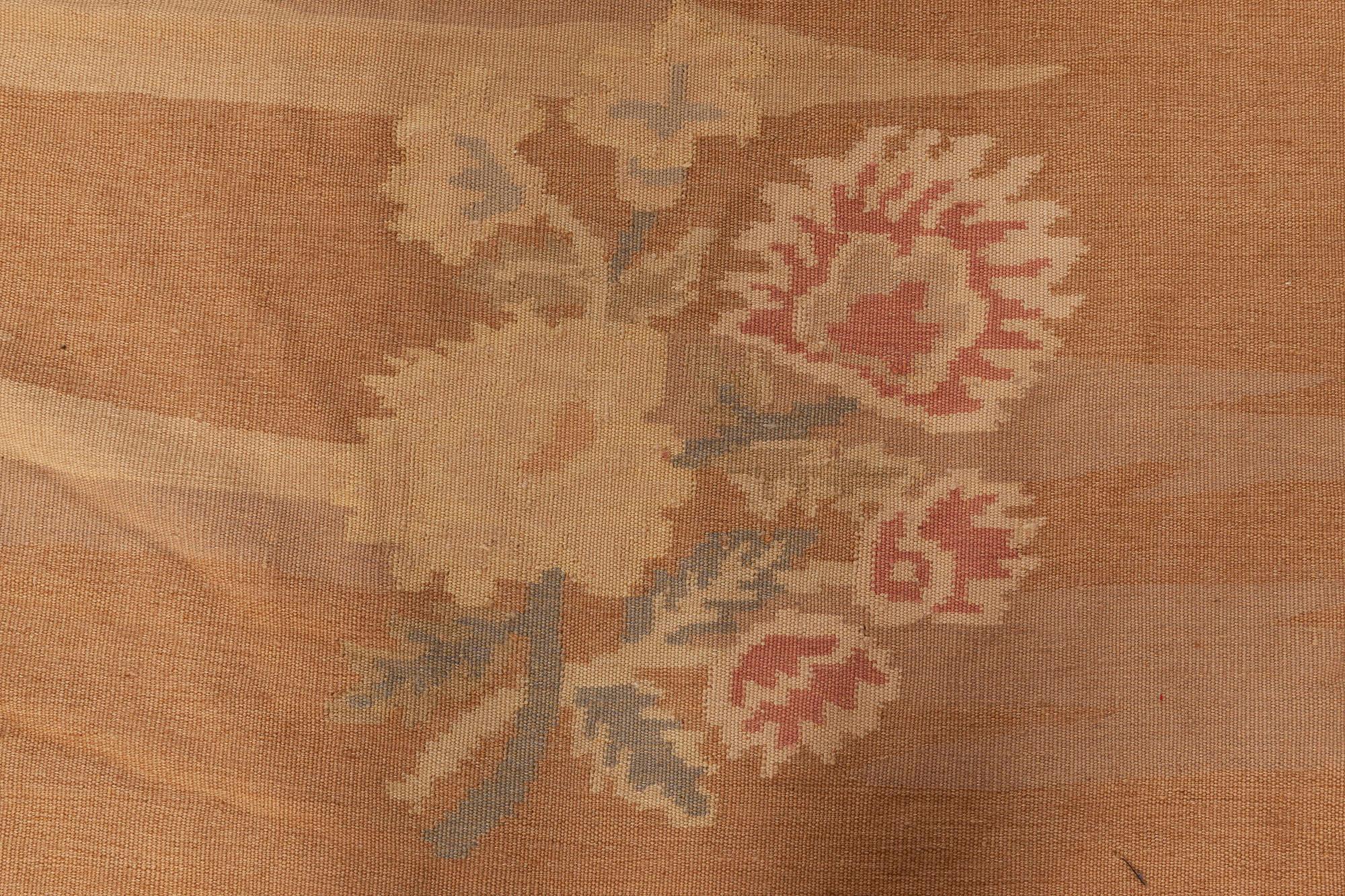Contemporary Bessarabian Style Floral Handmade Wool Rug by Doris Leslie Blau In New Condition For Sale In New York, NY