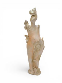 Contemporary Biomorphic Ceramic Sculpture by Debbie O’Hara, 26 Inches