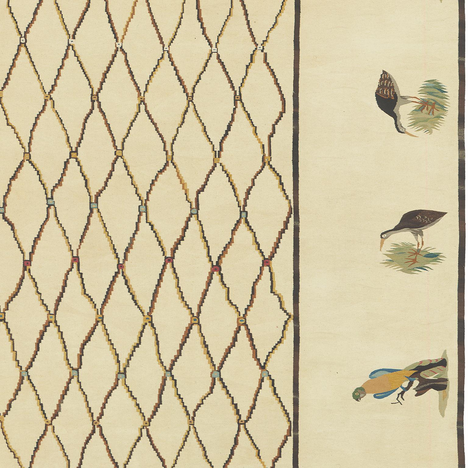Chinois Tapis contemporain tissé à la main 