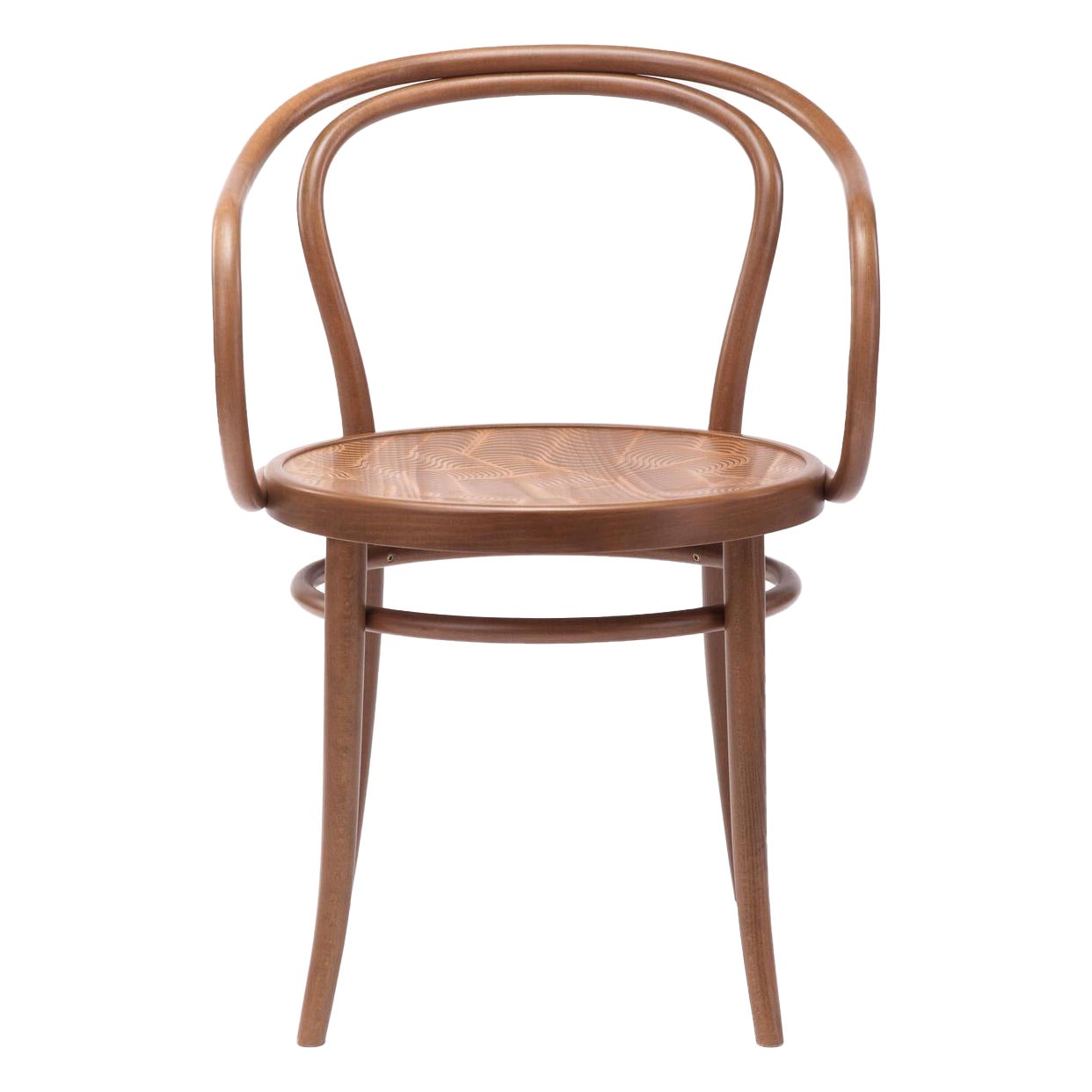 Sillón Bistro contemporáneo n.º 30 de TON, Haya oscura