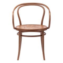 Contemporary Bistro Armchair No. 30 by TON, Dark Beech