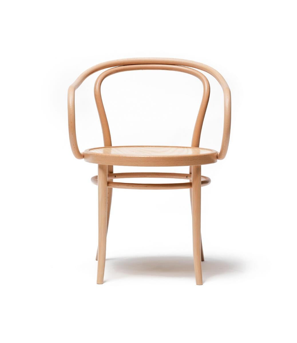 Contemporary Bistro Armchair No. 30 by TON, Light Beech In New Condition For Sale In Paris, FR