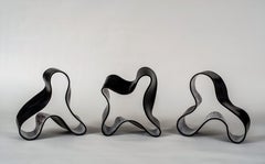 Contemporary Black and White Ceramic Sculpture