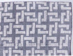 Contemporary Black and White Large Modular Geometric Rug by Doris Leslie Blau