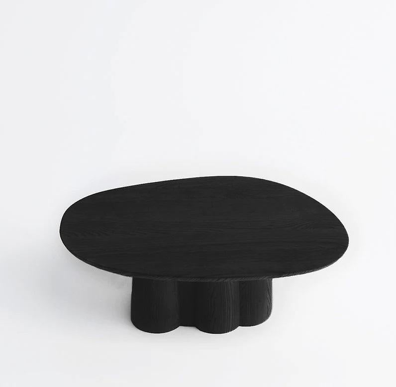Contemporary black coffee table by Faina
Design: Victoriya Yakusha
Materials: ash in natural or black color.
Dimensions: 900 x 640 x 350 mm


(