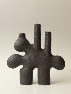 Contemporary Black forest candelabra 03 handcrafted by Jan Ernst