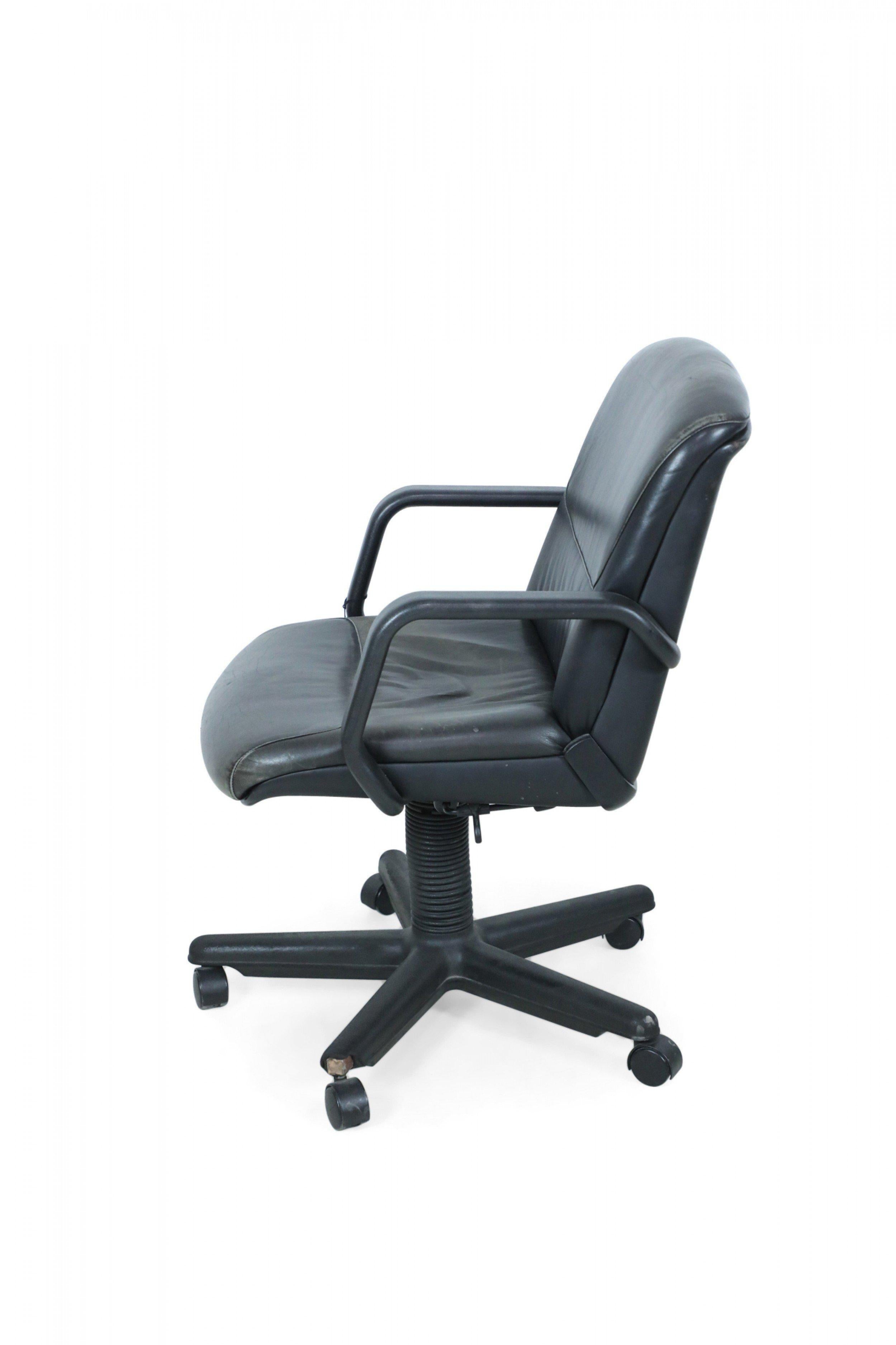 contemporary leather office chair