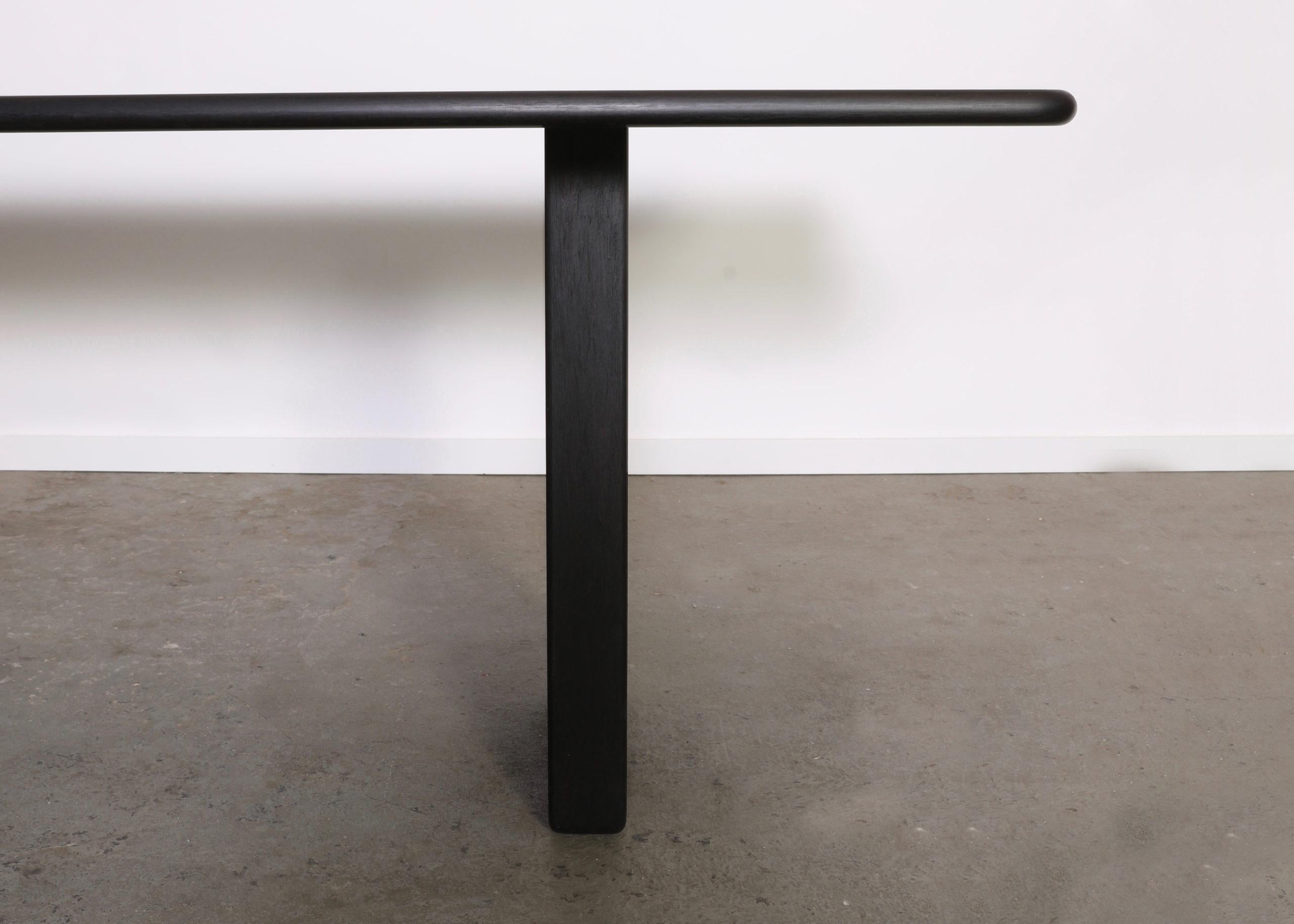Bronze Modern Black Oblong Dining Table, Treebone by Jesse Sanderson for WDSTCK For Sale