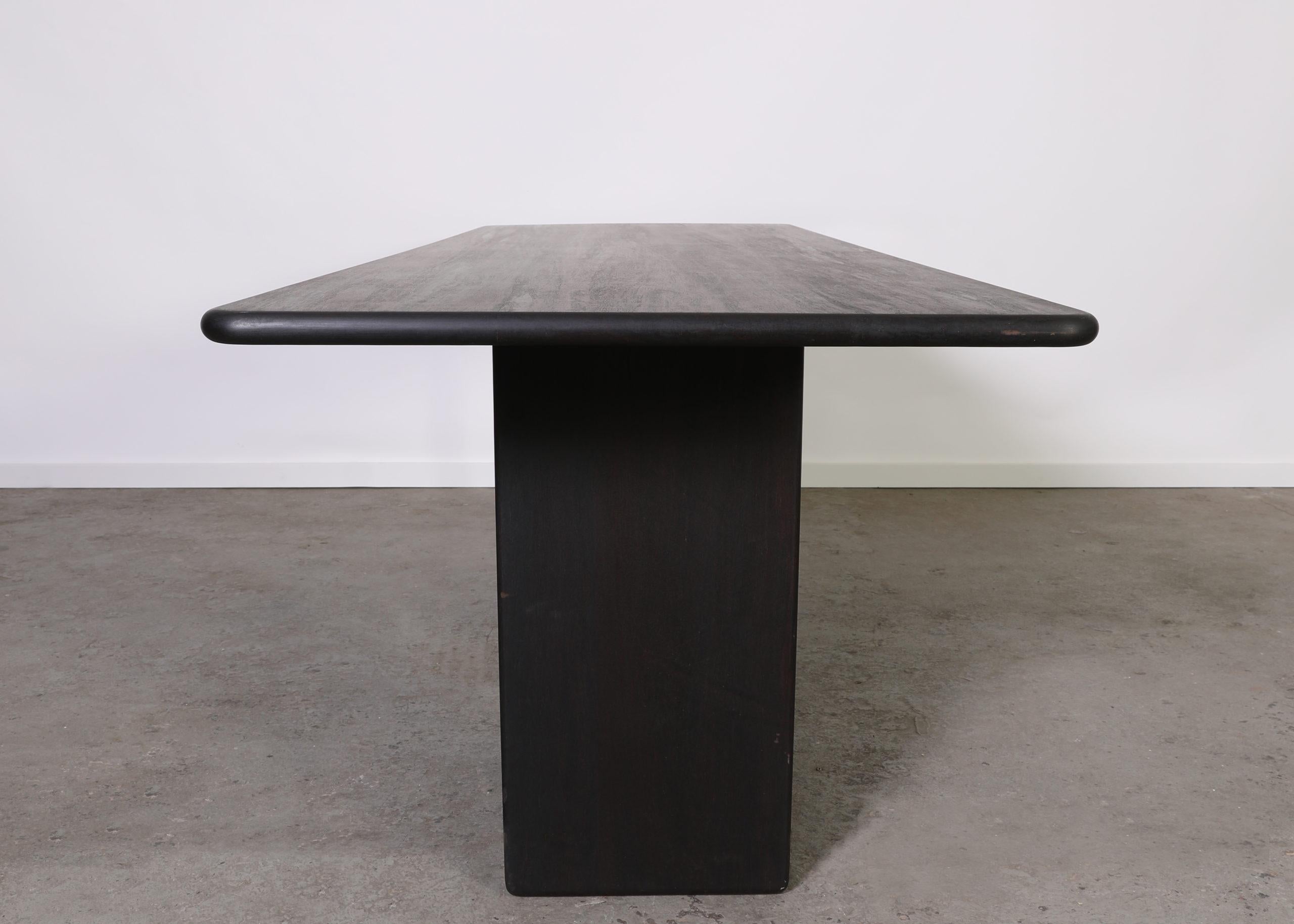 Modern Black Oblong Dining Table, Treebone by Jesse Sanderson for WDSTCK For Sale 1