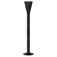 Contemporary Black Patinated Bronze Floor Lamp, KEL by Garnier&Linker