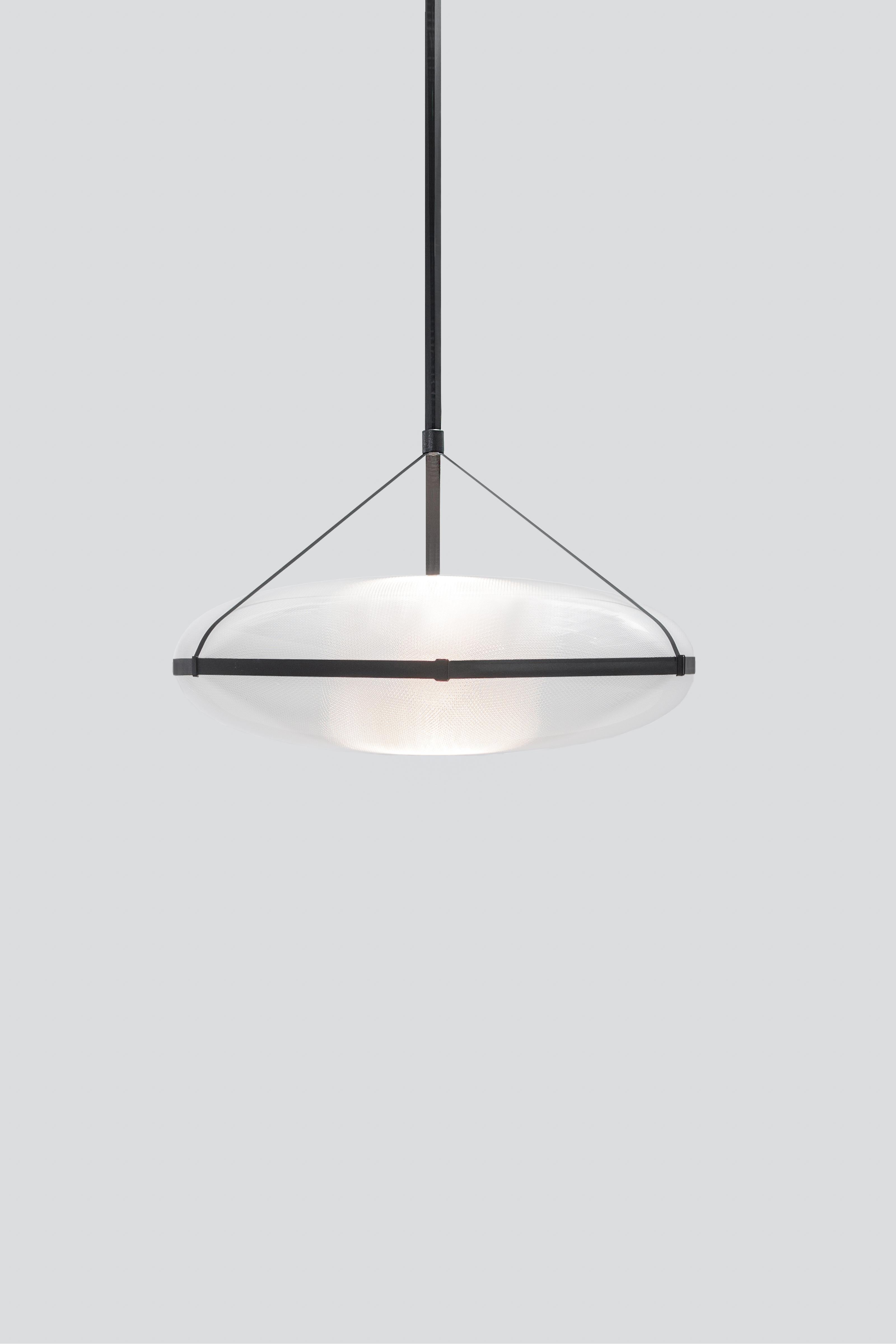 Canadian Contemporary Black Pendant Lamp 'Iris 60', B/B For Sale