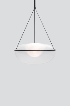 Contemporary Black Pendelleuchte 'Iris 90', B/A