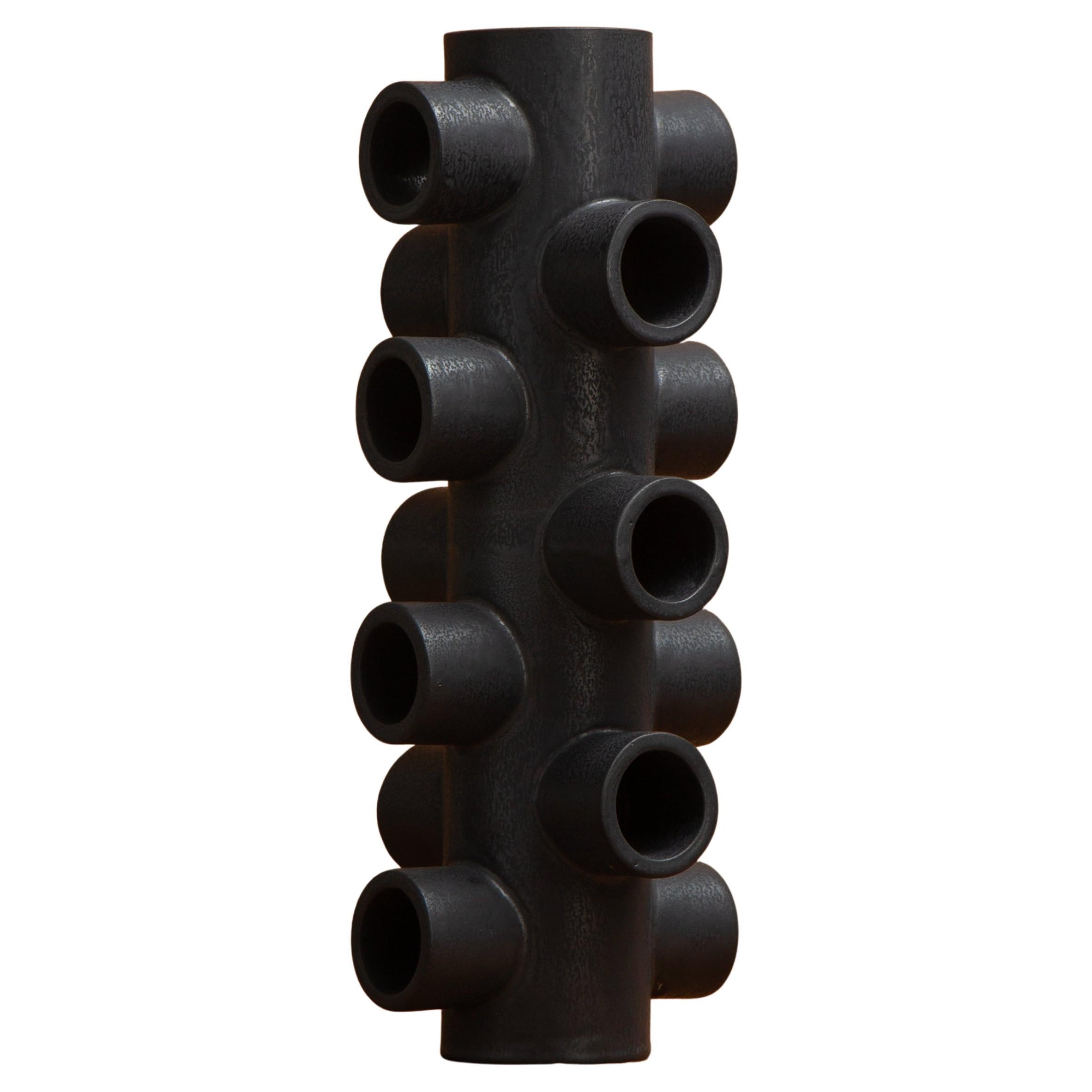Contemporary, Black Sculpture by Marie Beckman, In Stock For Sale