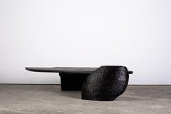 Contemporary Couchtisch aus schwarz gebeizter Esche EM303