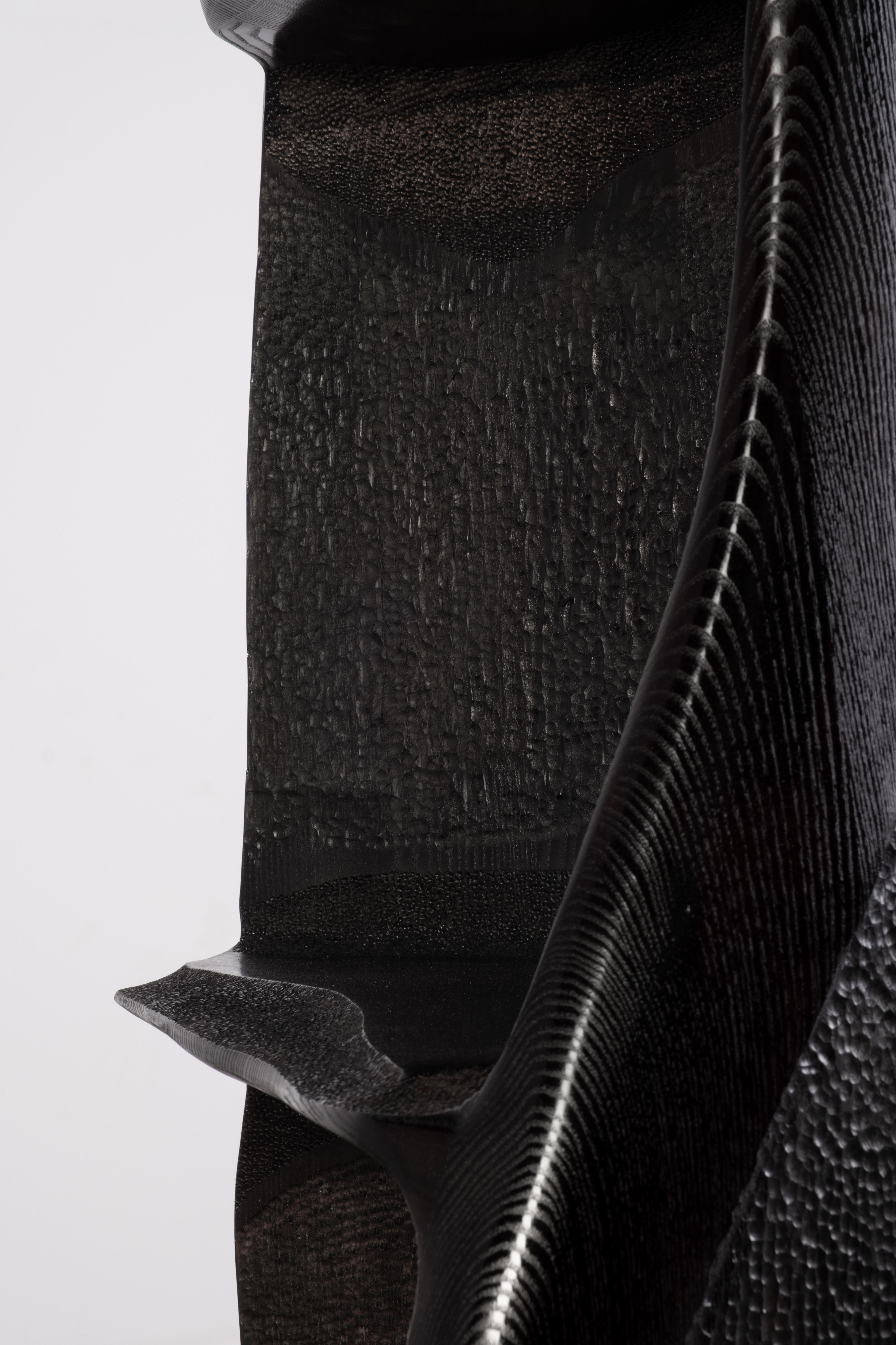 Contemporary Black stained ash EM305 Shelf For Sale 1