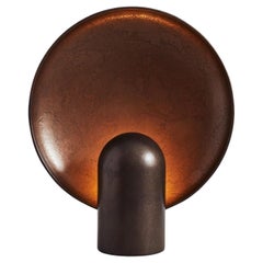 Contemporary Blackened Bronze Surface Sconce by Henry Wilson
