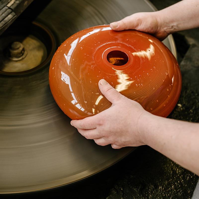 Lampada da terra contemporanea in vetro soffiato - Pebbles di Boris Klimek per Bomma in vendita 1