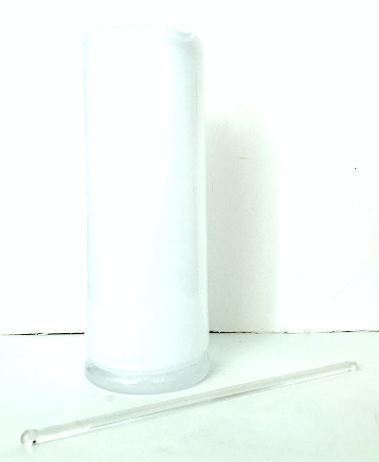 Contemporary Blown Glass "Laboratory" Decanter and Pitcher, S/4 For