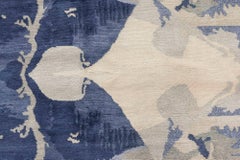 Contemporary Blucie Design Handmade Silk Rug by Doris Leslie Blau