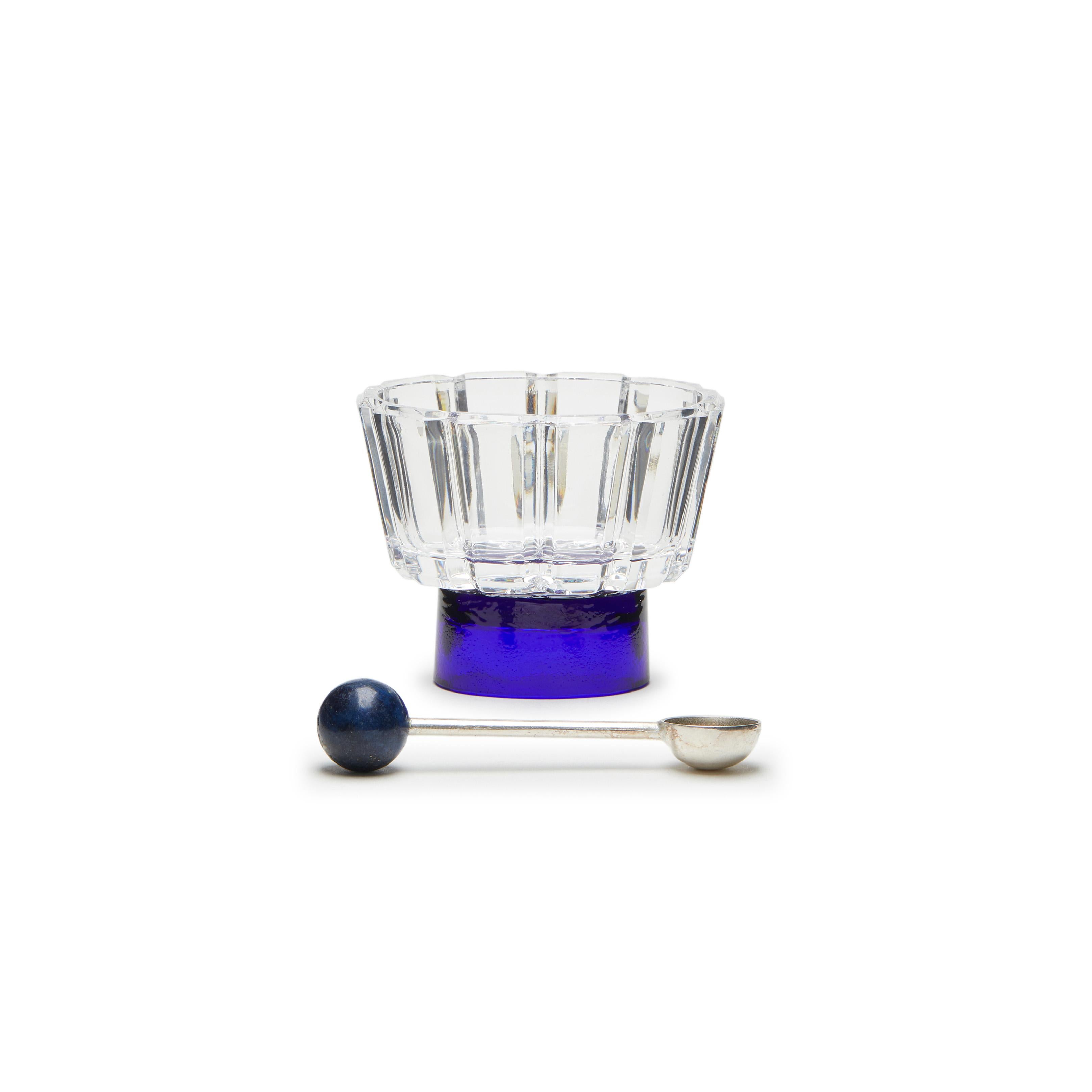 Add sophistication to your table with the diamantino salt cellar from Natalia Criado.  each vessel is crafted from repurposed crystal, sourced from glassmakers in Tuscany.  The practice of recontextualizing these materials breathes new life into