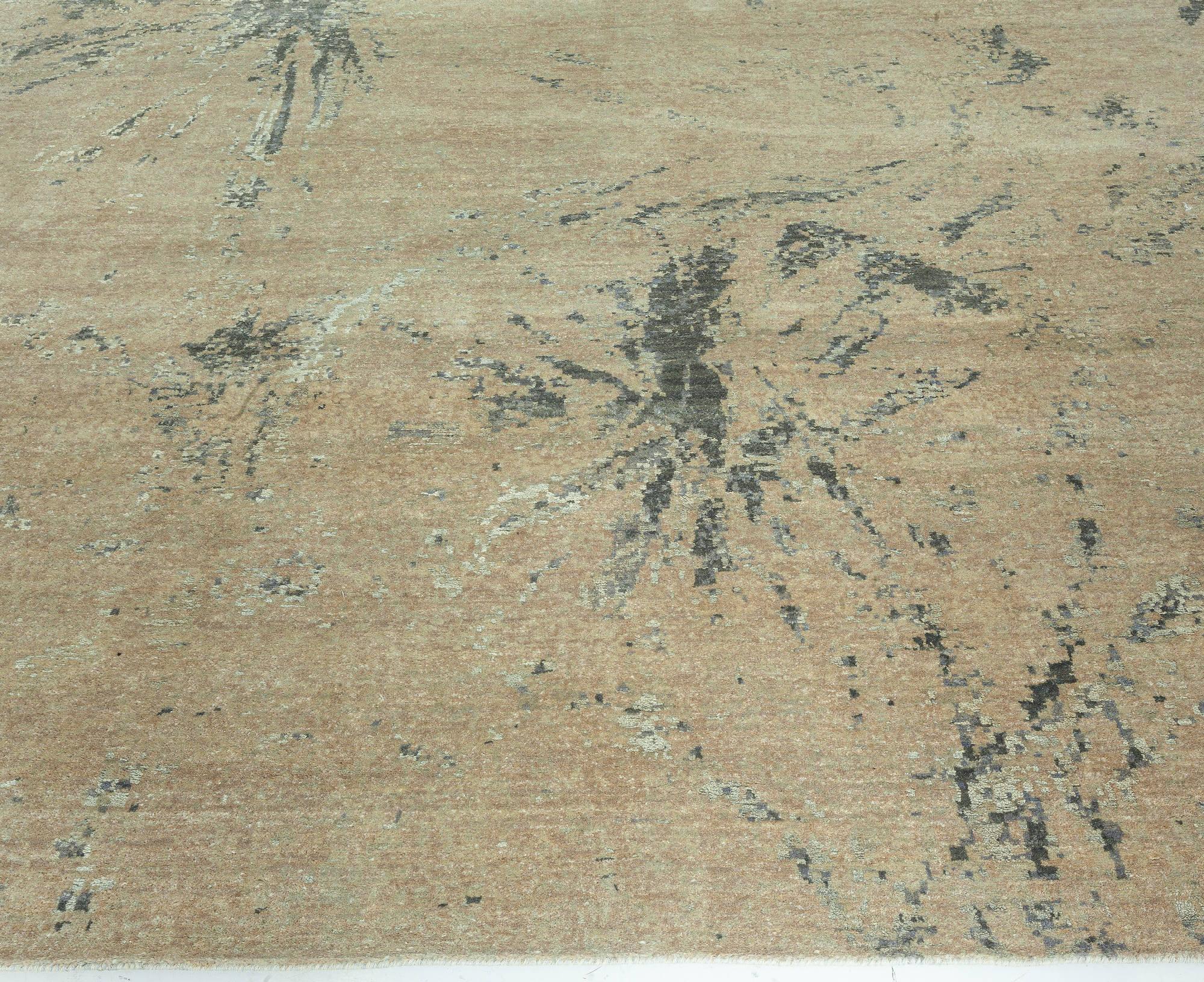 Abstract Modern “Blue Splash” Wool Rug by Doris Leslie Blau
Size: 11'7