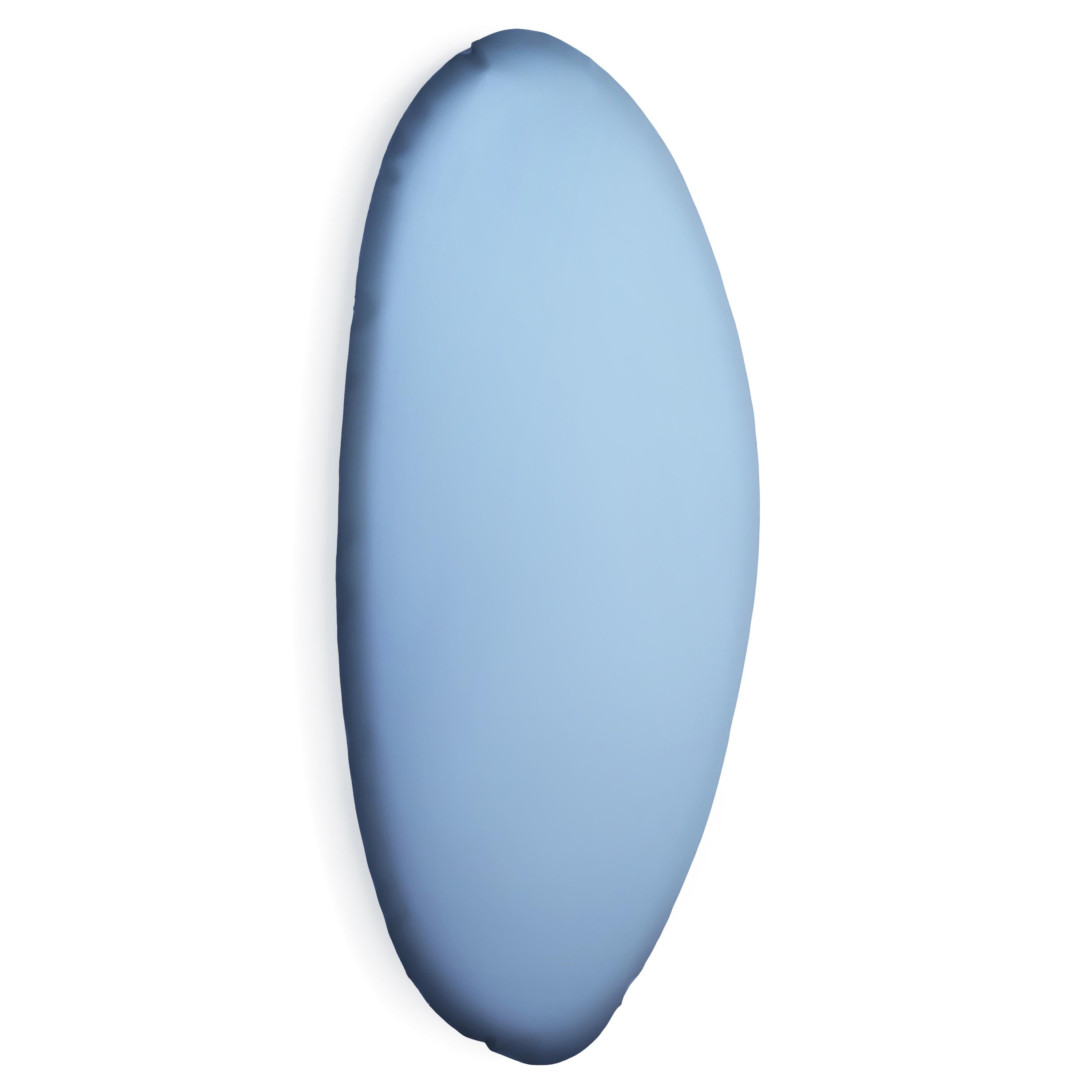 Polish Contemporary Blue Wall Sculpture 'Tafla O4', Cotton Candy Collection by Zieta For Sale