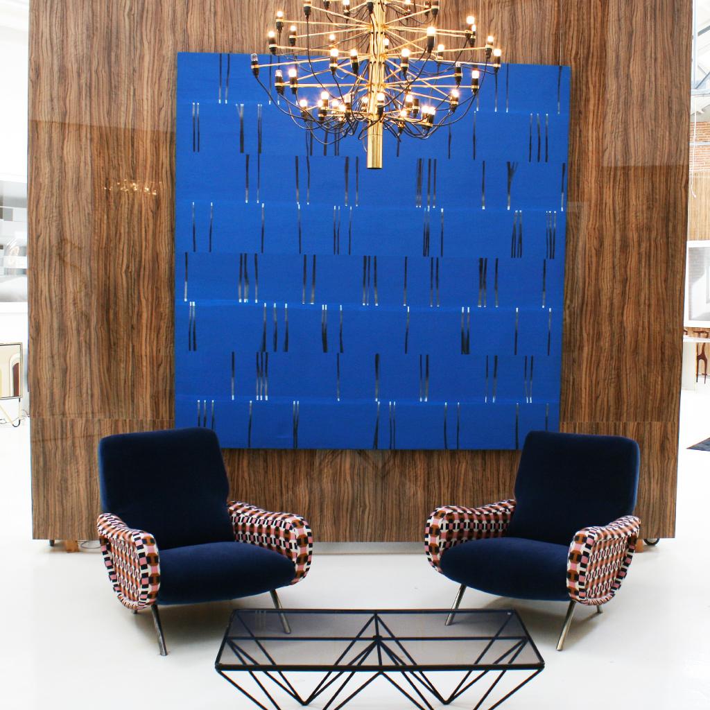 Contemporary Blue Work Art by Juan Sotomayor In Good Condition In Madrid, ES