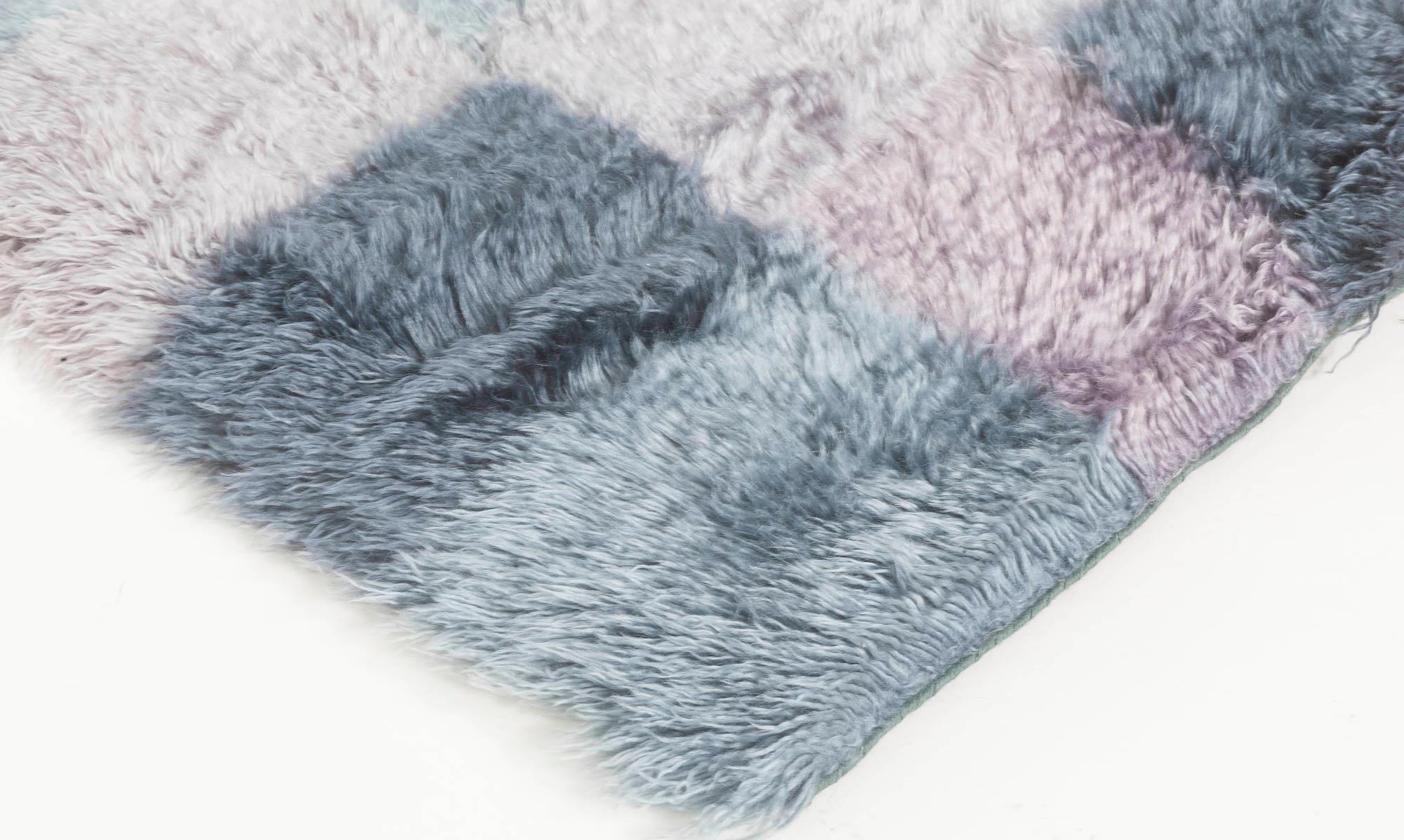 Tappeto contemporaneo Bluebell Swedish Rya Design di Doris Leslie Blau In condizioni Nuovo in vendita a New York, NY