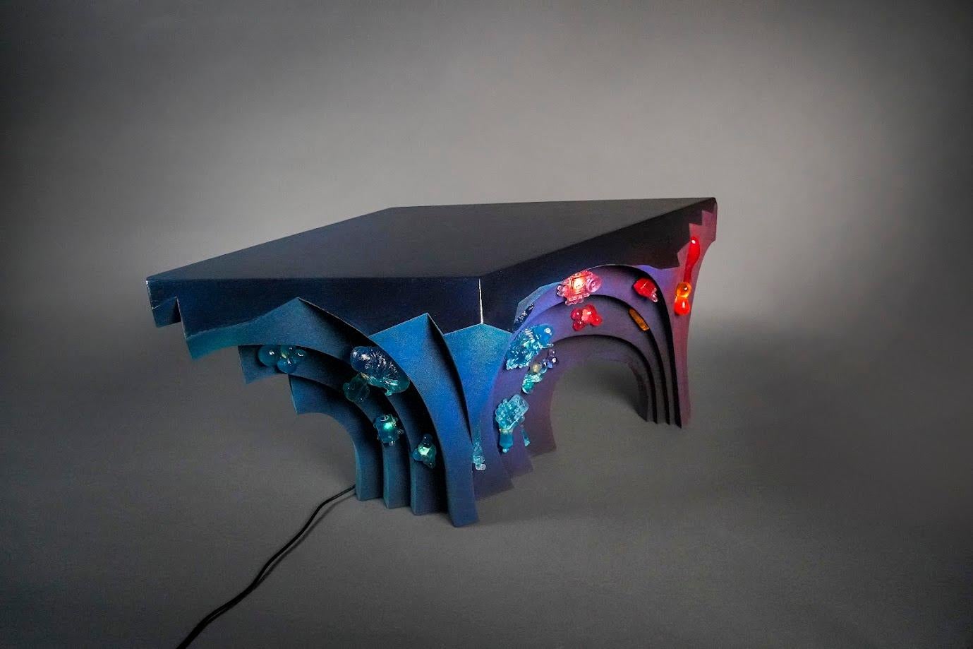 Balkanique Banc Blueprint Contemporary par Eduard Locota en vente