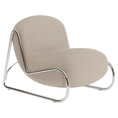 Chaise Boho Contemporaine par Norr11, Structure Chrome, Zero