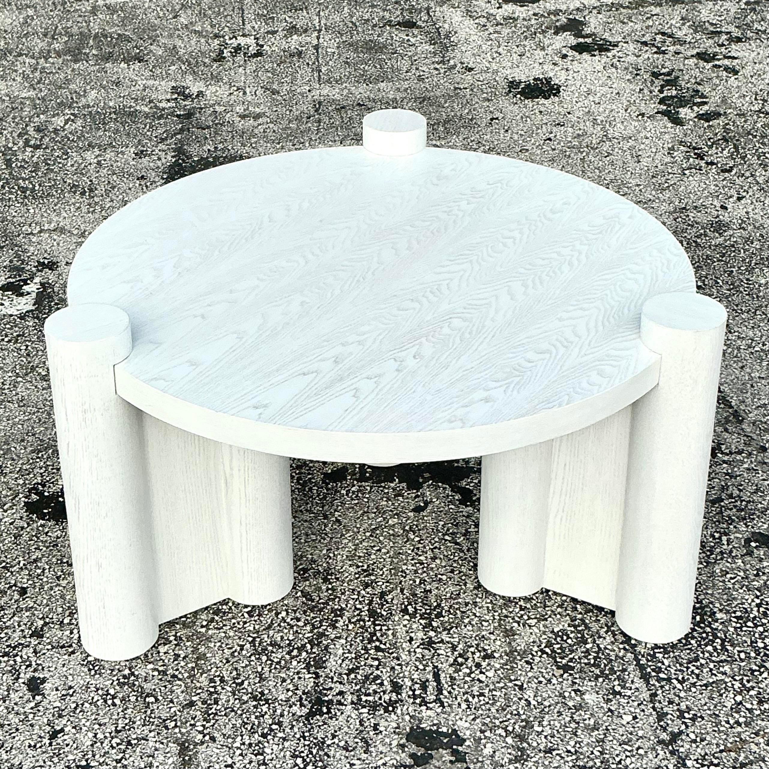 Table basse contemporaine Boho sur mesure Bon état - En vente à west palm beach, FL