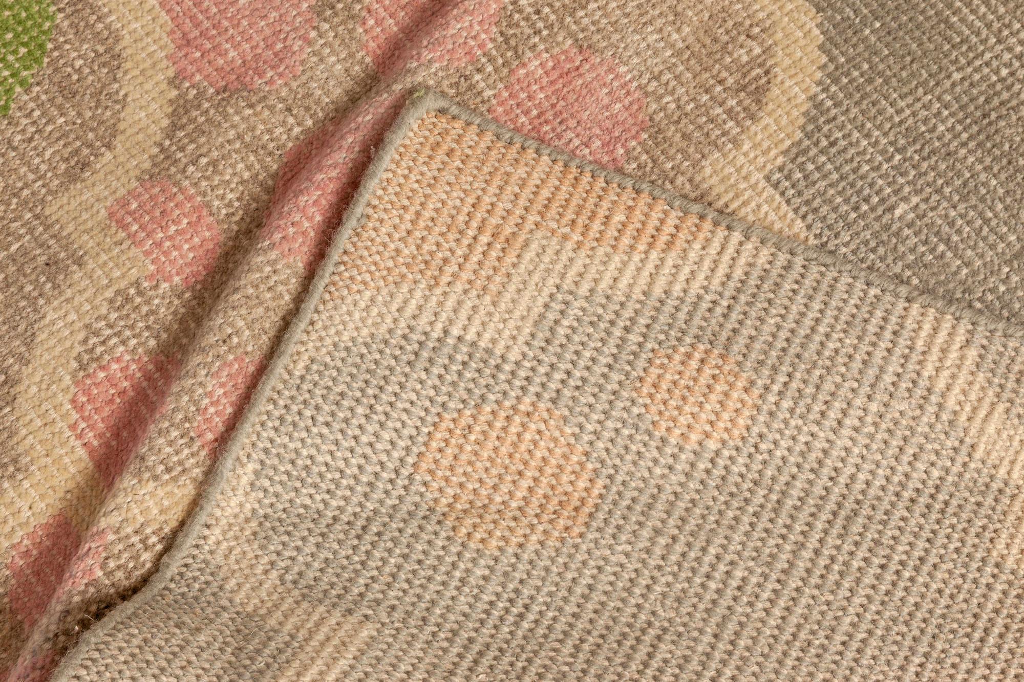 Laine Tapis en laine contemporain audacieux et traditionnel fait à la main par Doris Leslie Blau en vente